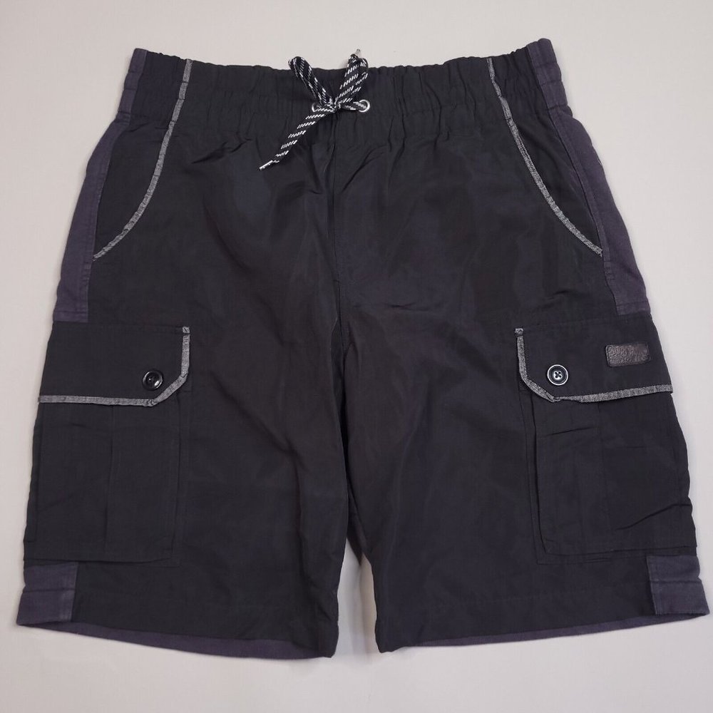PRPS Mens 100% Cotton Cargo Sweat Shorts Designer Streetwear Large 34